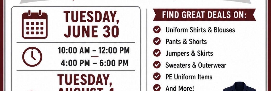 Used Uniform Sale